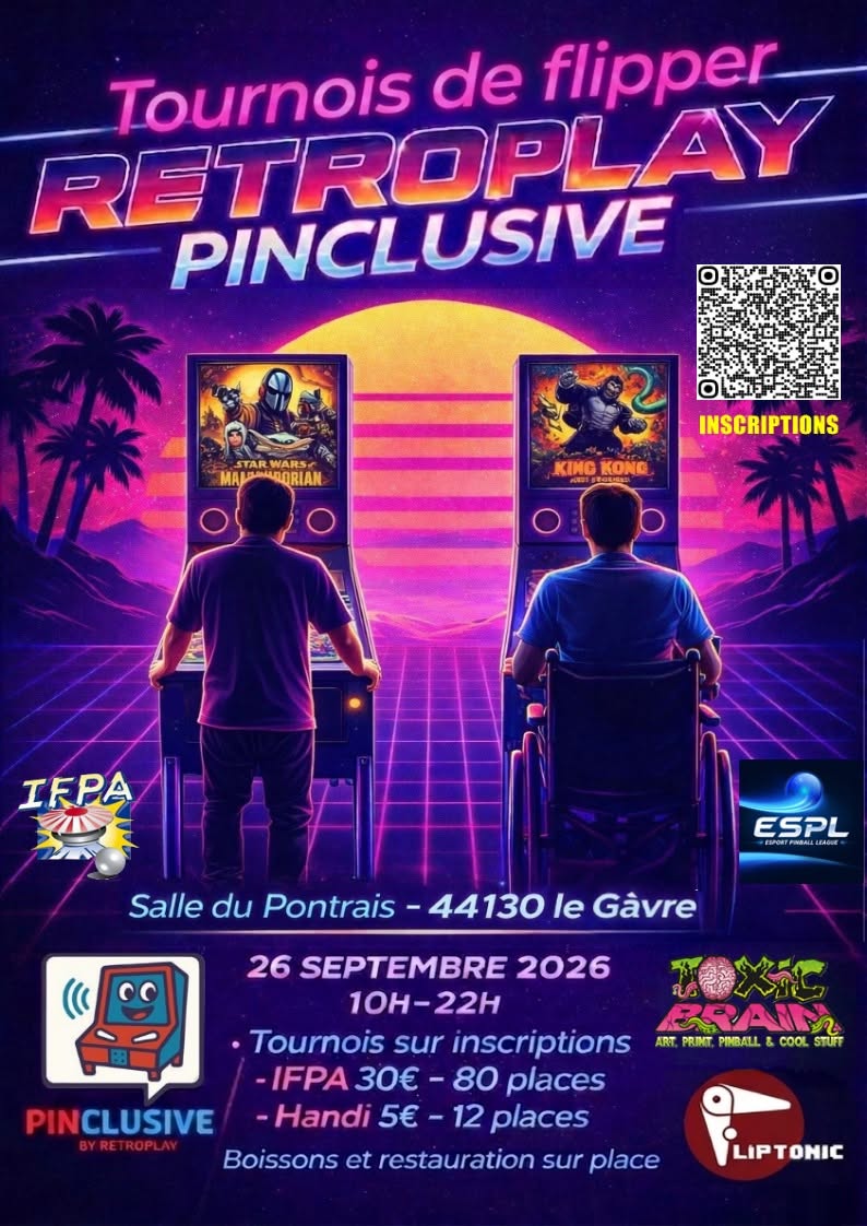 Tournoi Handi Retroplay Pinclusive